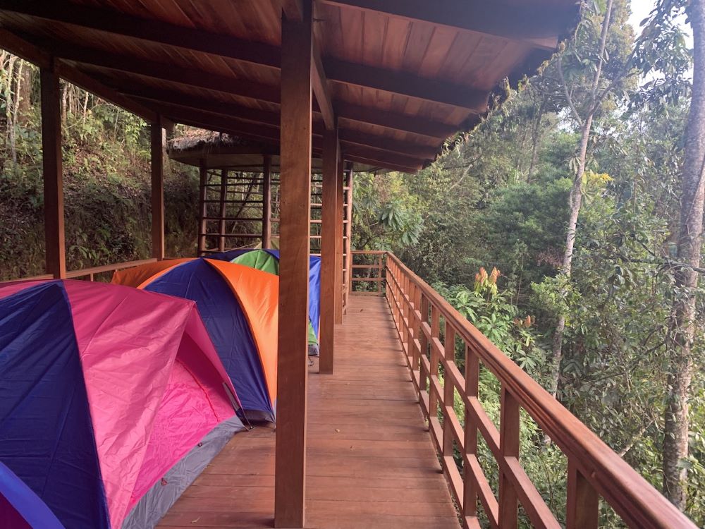 Camping in Nyungwe National Park